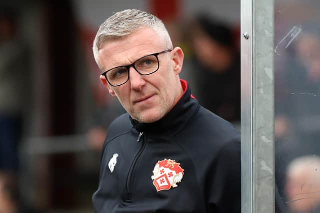 Kettering Town boss Richard Lavery (Picture: Peter Short)