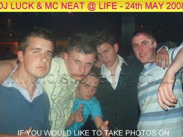 Nostalgic pictures from a DJ Luck gig in Northampton