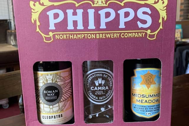 Everyone visiting 16 or more pubs received this prize