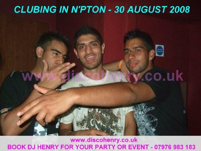 Nostalgic pictures from a night out in town
