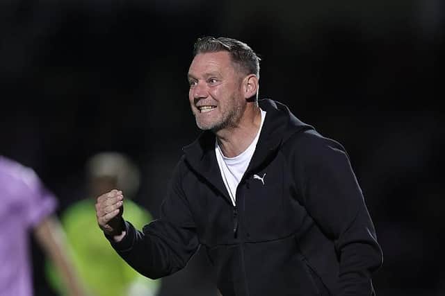 Kevin Nolan wants his players to be braver on the ball. Picture: Pete Norton