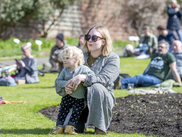 The Happy Hood Festival took place in Delapre Abbey’s walled garden on Saturday, April 15 to mark five years of the Northampton community magazine.