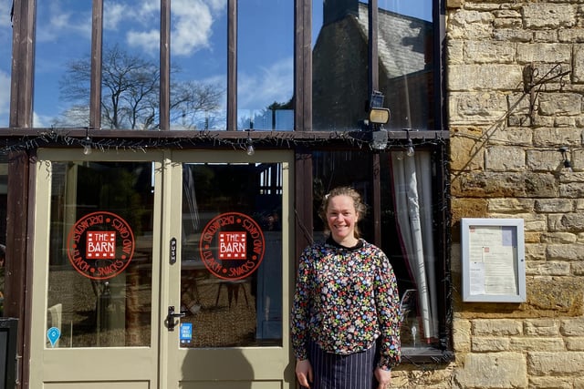 Rachael Sutch, The Barn Cafe owner, pictured.