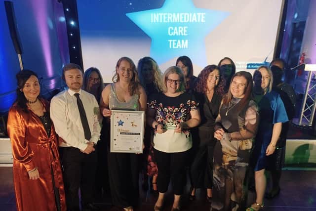 NHFT's Intermediate Care Team were named Clinical Team of the Year