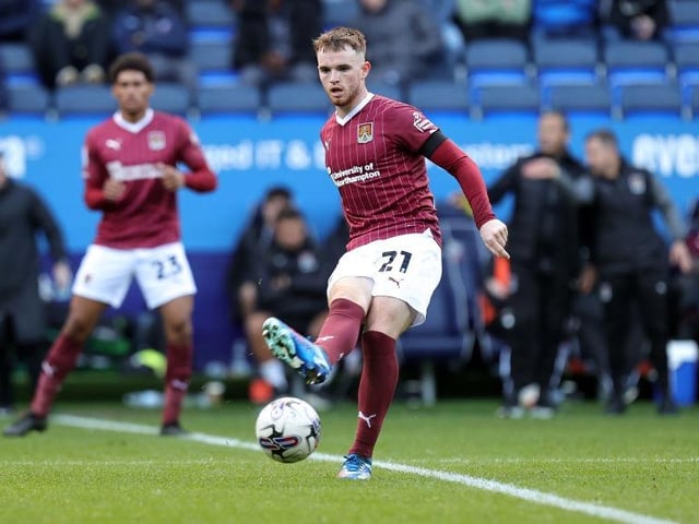Swamped by Bolton players for most of the first half but eventually he was able to get his foot on the ball and give Cobblers a toehold, albeit not enough to apply any concerted pressure until the last few minutes... 6