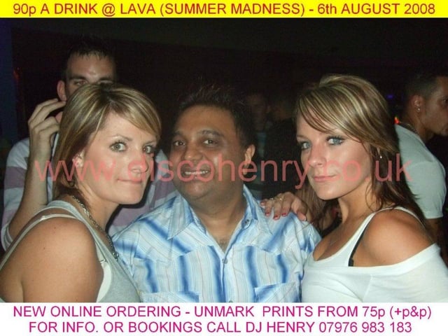 Nostalgic pictures from a 90p a drink night out at Lava in August 2008