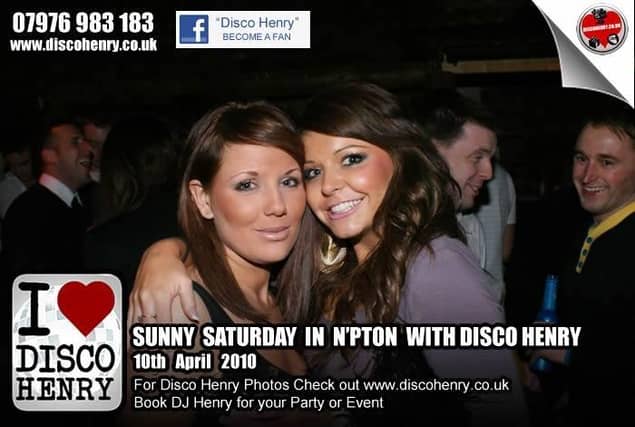 Nostalgic pictures from a night out in town