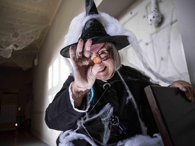 The abbey hosted a Witches' Spooktacular on Saturday (October 28) and will host the same event on Tuesday (October 31).