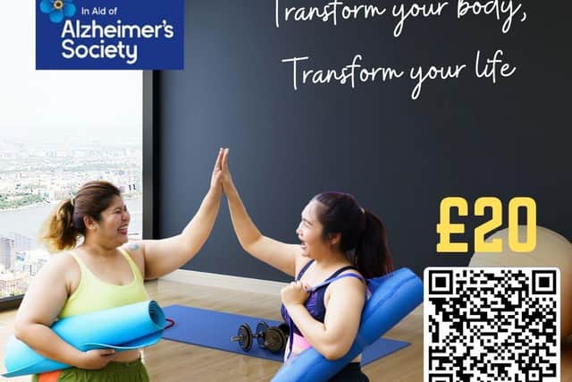 Help Alzheimers UK with Get Fit Today