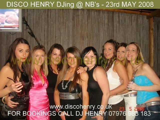 Nostalgic pictures from a Friday night out at NB's