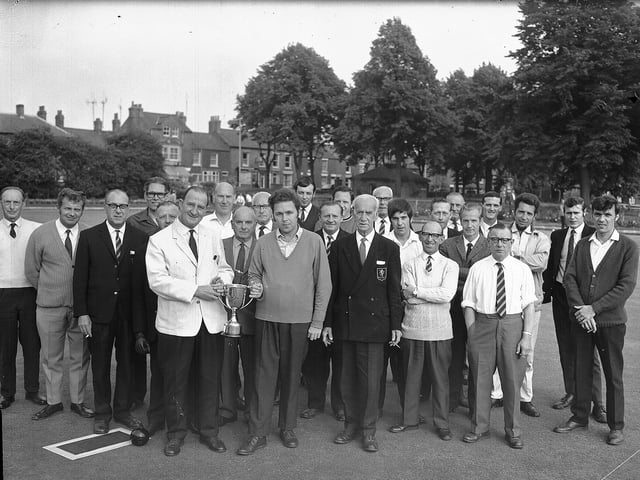 Bowls presentation Northampton, year unknown