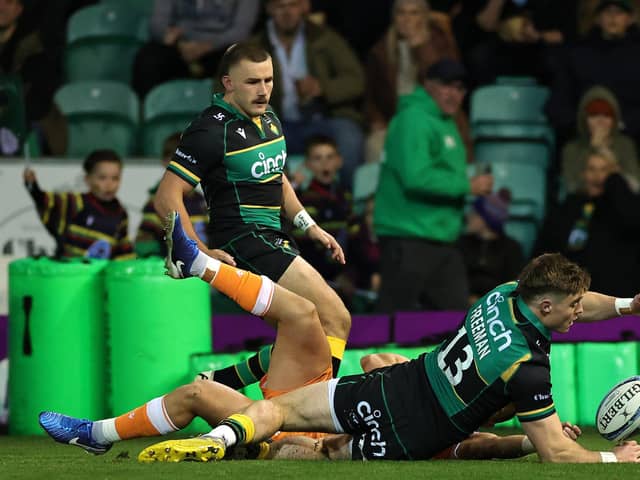Tommy Freeman started the scoring for Saints (photo by David Rogers/Getty Images)