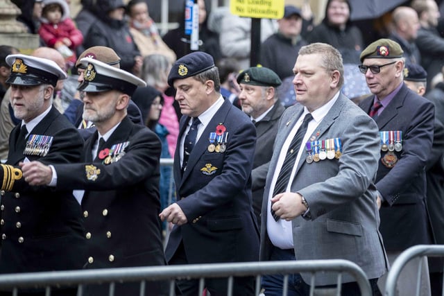 Remembrance Day 2023, Northampton. (Pictures: Kirsty Edmonds)