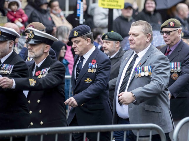Remembrance Day 2023, Northampton. (Pictures: Kirsty Edmonds)