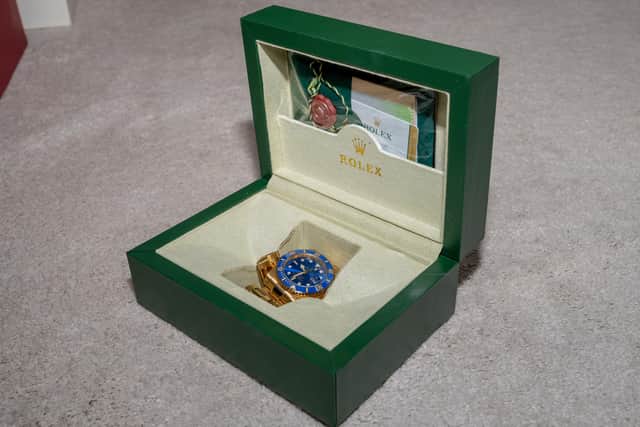 The gang had been using the proceeds of their crime to buy designer watches