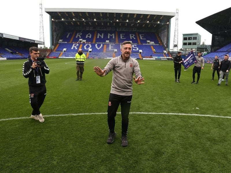“See you all round the front and we’ll have a party!” (or words to that effect) was Brady's message to Cobblers fans after full-time on Monday