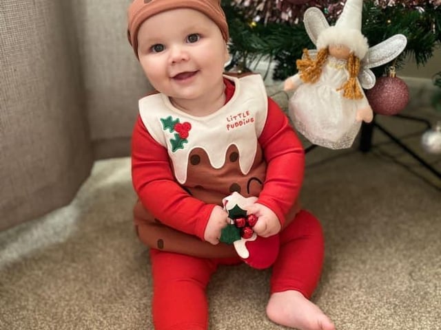Eight-month-old Elsie May.