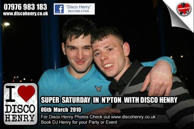 Nostalgic pictures from a March night out in town 13 years ago