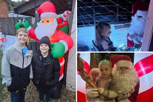 Emily and Dirk Campling welcomed families to their home in Far Cotton on December 9, in aid of Cynthia Spencer Hospice. Photos: Anika Errington.