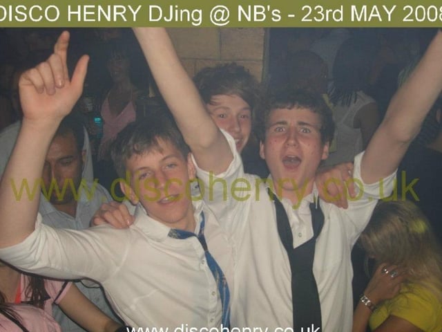 Nostalgic pictures from a Friday night out at NB's
