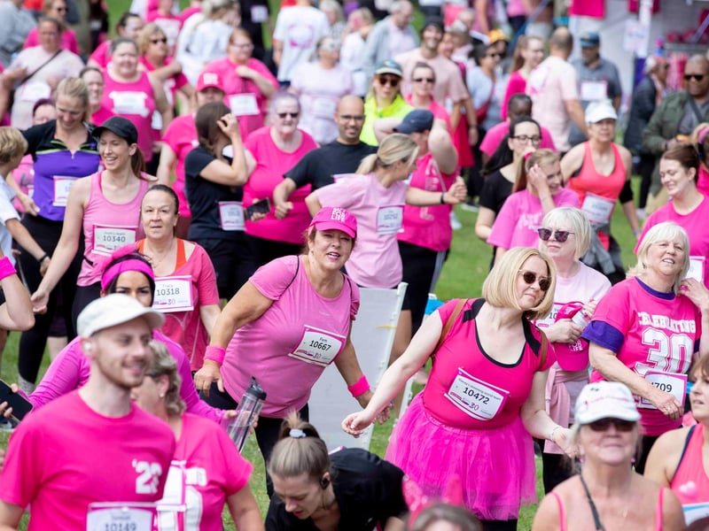 The 3k, 5k and 10k events took place in Abington Park on Sunday July 30, 2023.