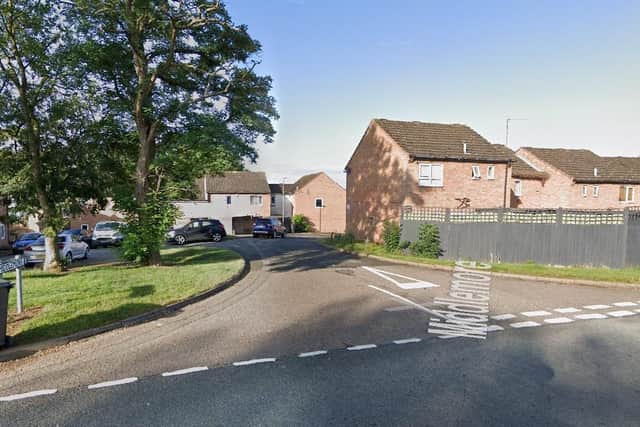 The driver was sat in her parked car in Middlemore, Southfields.