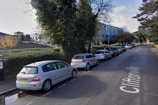 585 drivers were ticketed for poor parking in Cliftonville between January 1 and November 7