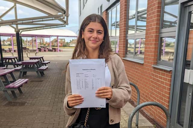 Olivia Bulatel secured five grade 9s, three grade 8s, one grade 7 and one Distinction *
