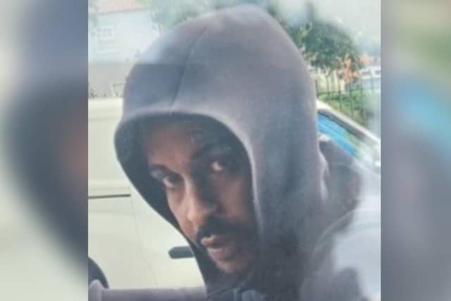 Police want to speak to the man in the image.