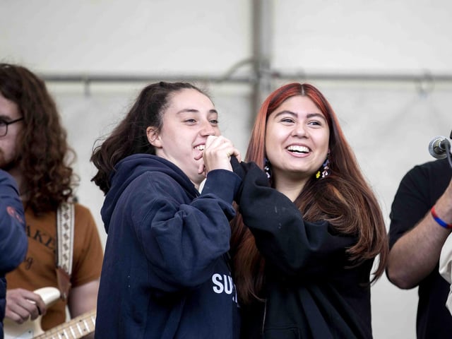 Although it is a music festival run with and for disabled individuals, it was open for all to enjoy.