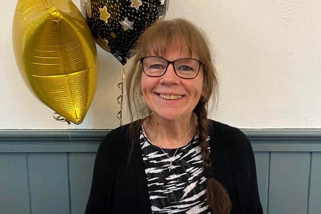 Jackie has lost half her body weight after joining a Northamptonshire Slimming World group.