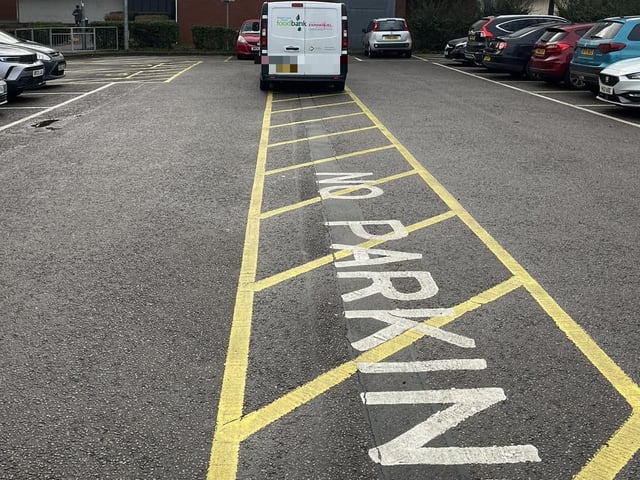 'Show me where it says they can’t park there!'