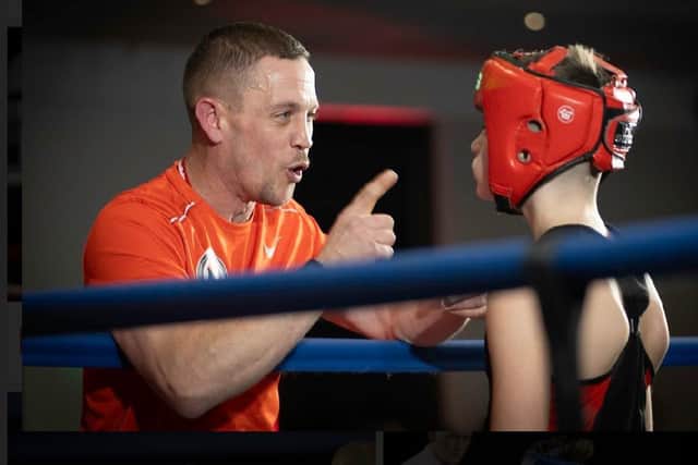Zeke Lyford (coach) Rushden and Higham Community Boxing