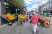 This was Abington Street on Wednesday afternoon (August 19)