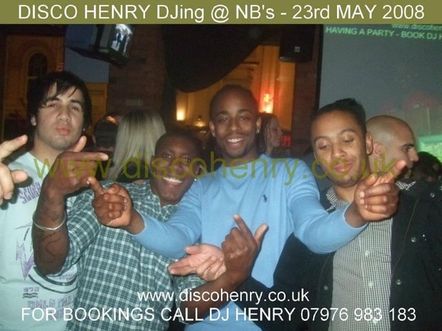 Nostalgic pictures from a Friday night out at NB's