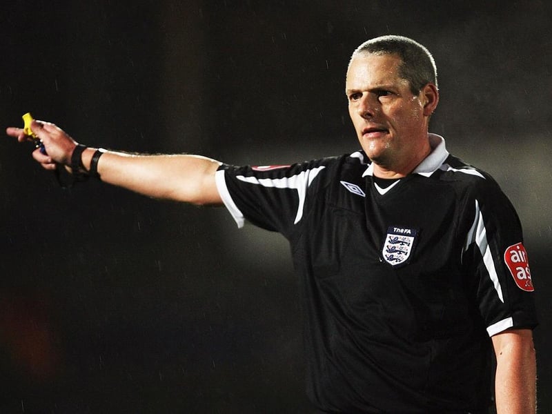 Referee Richard Beeby worked his way up from the local Northampton leagues, eventually attaining Football League status in 1999. Although not on the Premier League list of referees, Beeby was given a "trial run" in that league on 7 May 2005, when he was man-in-the-middle for the Aston Villa versus Manchester City tie at Villa Park