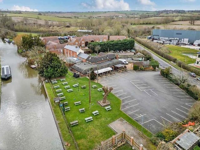 The Wharf, in the village of Bugbrooke and formerly owned by the McManus Pub Company, is on the market for £595,000.
