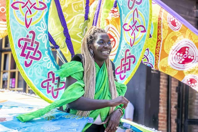 The sun shone as the carnival parade made its way through Northampton town centre on Saturday June 10.