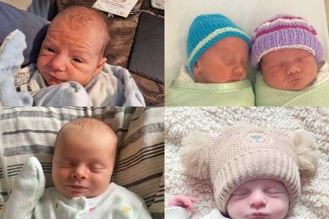 Some of the very cute babies born in Northampton last month...