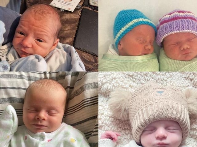 Some of the very cute babies born in Northampton last month...