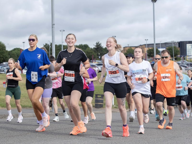 Hundreds of runners took part in the event on Sunday May 31, which started and ended at Sixfields Stadium.