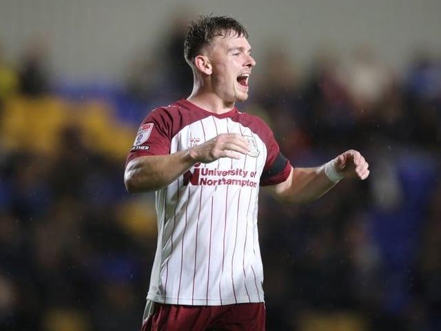 League Two's player of the month for August produced another lung-busting performance. Was a thorn in the Dons defence, and as always did more than his share of defensive work. One minute clearing up at left-back, the next getting a shot on goal ... 7.5