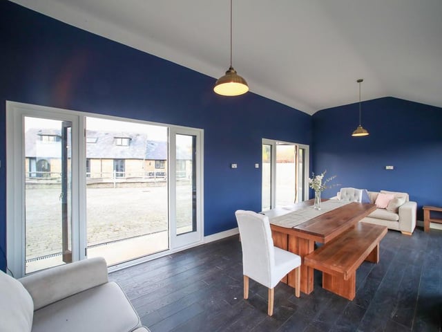 This barn conversion with traditional features and a lot of land could be yours for £1.75 million.
