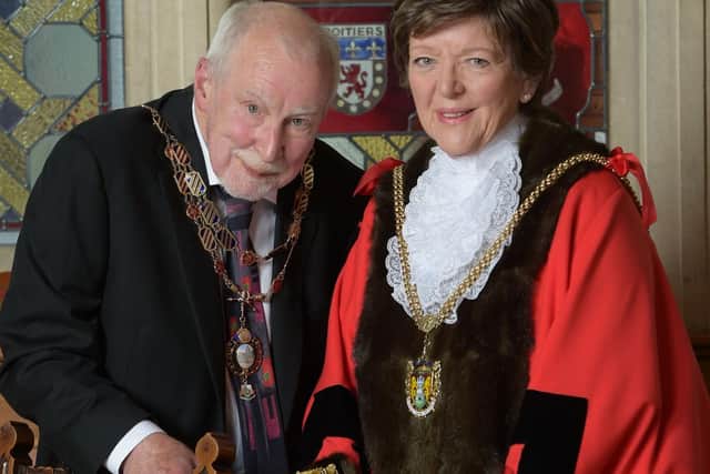 The Mayor of Northampton and her Consort