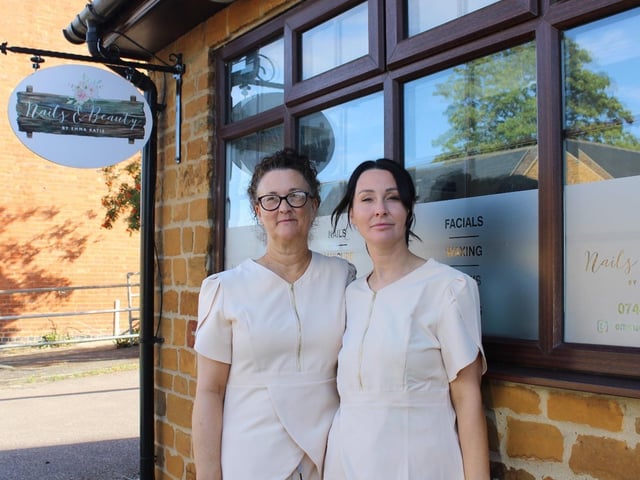 Mother and daughter duo Julie Miller and Sarah McDonnell established J&S Aesthetics in High Street, Bugbrooke in August. With the aim of bringing advanced skin treatments to the county, Julie and Sarah now have their own clinic room in Nails & Beauty by Emma Katie and are open on Tuesdays and every other Saturday. Their treatments include microneedling, facials, dermaplaning, skin boosters, vitamin B12 injections and botox.