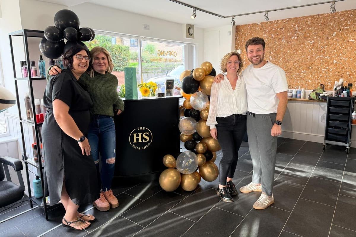 Family hairdressing team celebrates one year since village location ...