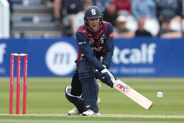 George Bartlett played a key role in the Steelbacks's five-wicket win over Leicestershire Foxes on Sunday