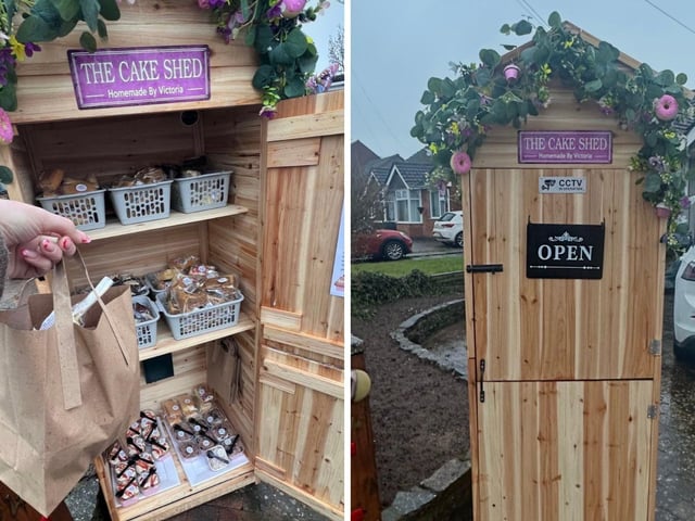 Homemade By Victoria was founded by Victoria Austin in January 2017 and offers fresh and homemade private catering services for all customers’ needs – including afternoon teas, buffets, canapes and cakes for weddings, parties and any social gatherings. The business launched The Cake Shed at 144 Park Lane in Duston for the first time on February 6. The Cake Shed is open from 9am until 2pm on Fridays and Saturdays, or until the items sell out.