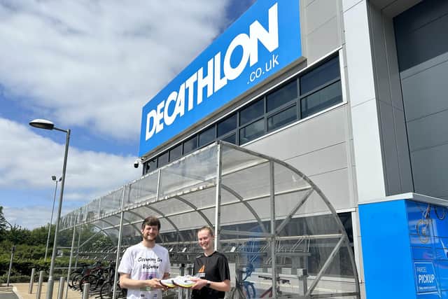 What has worked out as running more than 60 kilometres a week will soon come to an end and Damon’s fundraising total currently sits at more than £3,000.