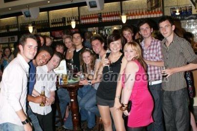 Nostalgic pictures from a night out on the town 15 years ago